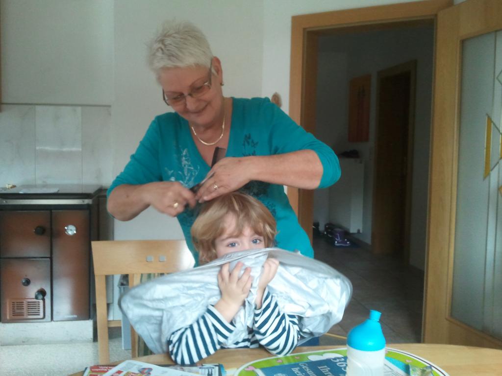 Haare schneiden